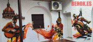 Graffiti Allo Apartments Jerez 300x100000